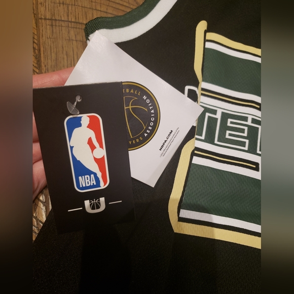 New NBA Basketball Giannis Antetokounmpo Milwaukee Bucks 34 Jersey S M L XL - Picture 4 of 4